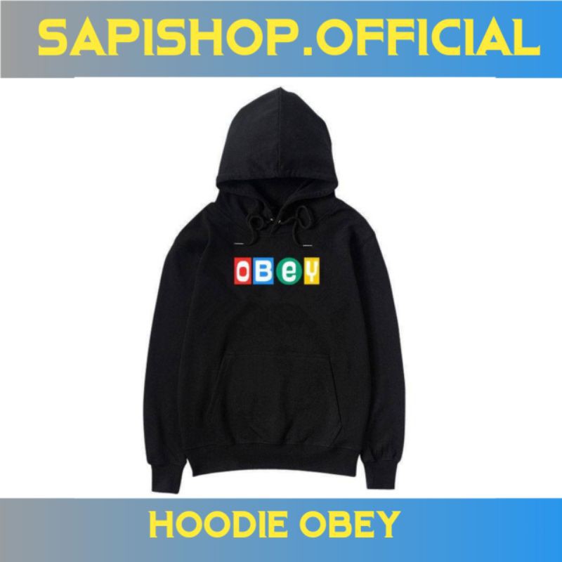 Jaket Hoodie Kpop OBEY varian warna
