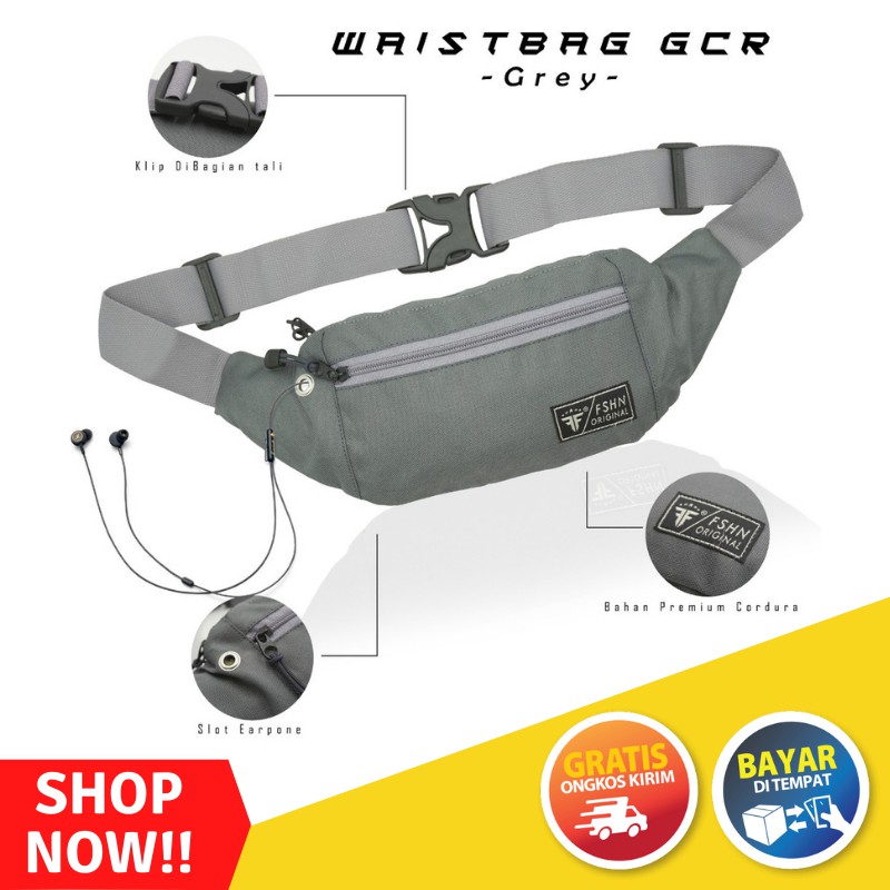 TRIPLE F WAISTBAG SOULGATE AS HAUL TAS SELEMPANG PRIA WAIST BAG SLINGBAG CASUAL TRENDY MURAH KEREN