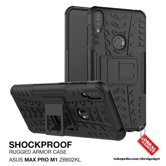 Armor Case Asus Zenfone Max Pro M1 ZB602KL Hard & Soft Softcase Casing
