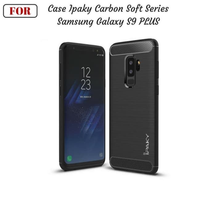 Promo Silicon Case Carbon Soft case Samsung Galaxy S9 Plus Kondom