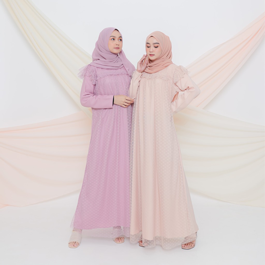 Grosir Baju Gamis Pesta Muslim Diyara Dress