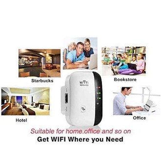 Repeater Wifi - Penguat Sinyal WiFi Signal Range Extender 300Mbps Wireless-N WiFi Booster