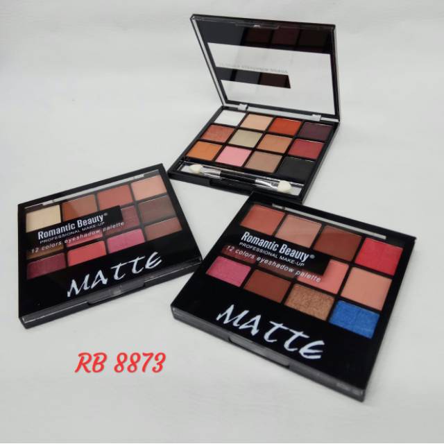 [3pcs] EYESHADOW MATTE ROMANTIC BEAUTY