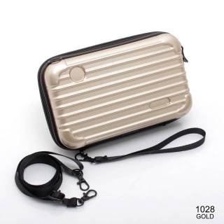 Cermin Bulat Karakter Kaca Cermin Make Up Mini Travelling 