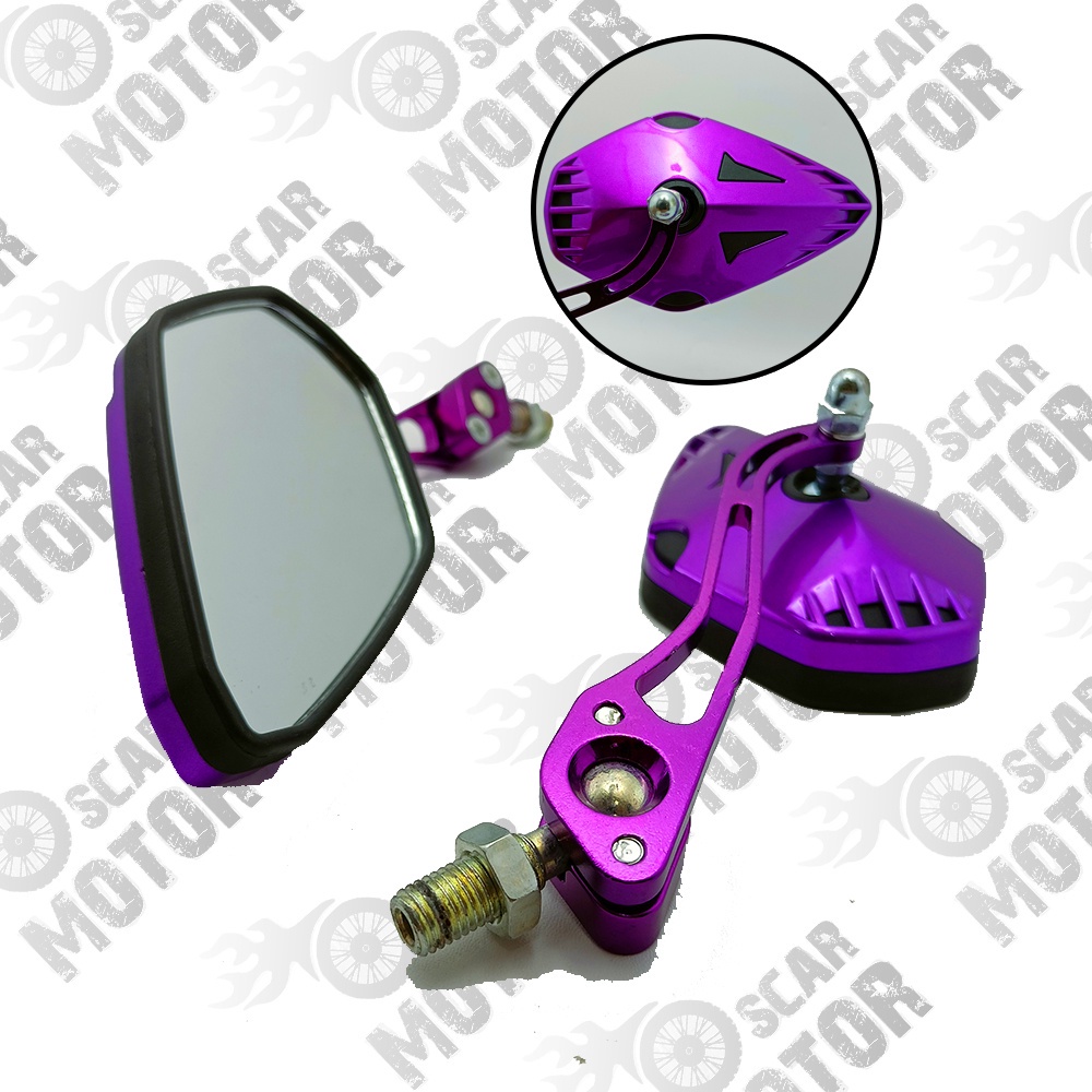 SPION TOMOK OLD STYLE UNIVERSAL SEMUA JENIS MOTOR MASUK CNC VIOLET NEW motor