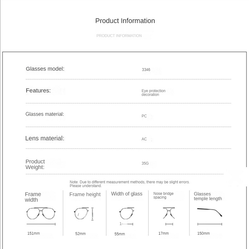 Kacamata Hitam Poligonal Retro Frame Tebal Besar Untuk Wanita