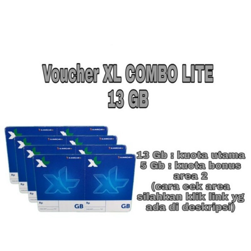 VOUCHER DATA XL COMBO LITE 13GB