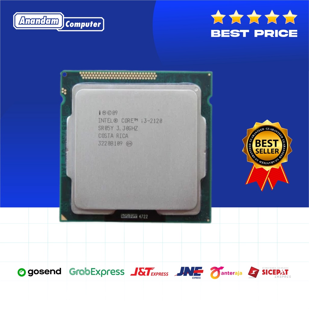 Intel Core i3 2120 Tray - 2 Cores 4 Threads 3.30 GHz