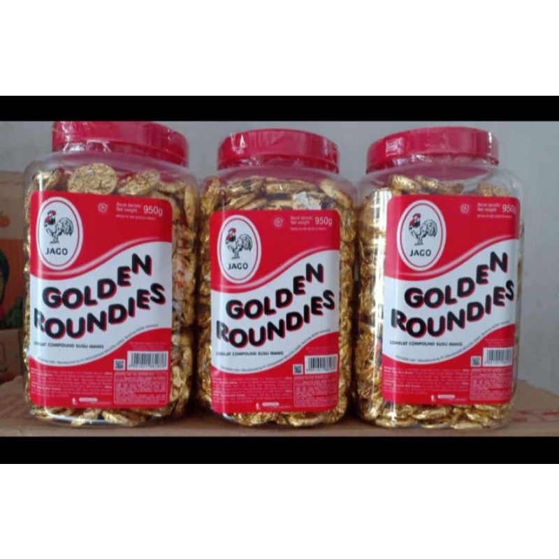 Coklat koin Golden Roundies 950gr