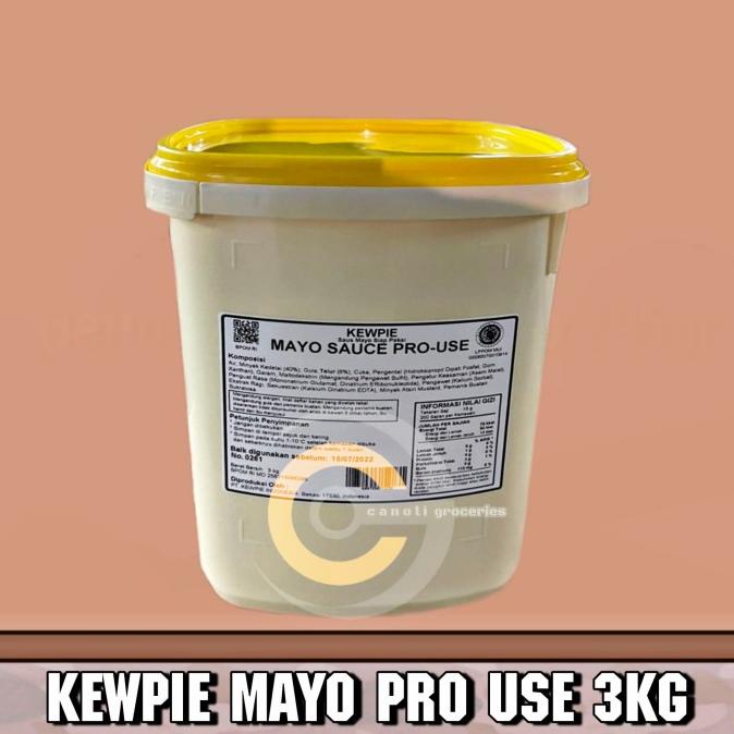 

Kewpie Mayo Pro-Use 3Kg - Saus Salad Mayonaise