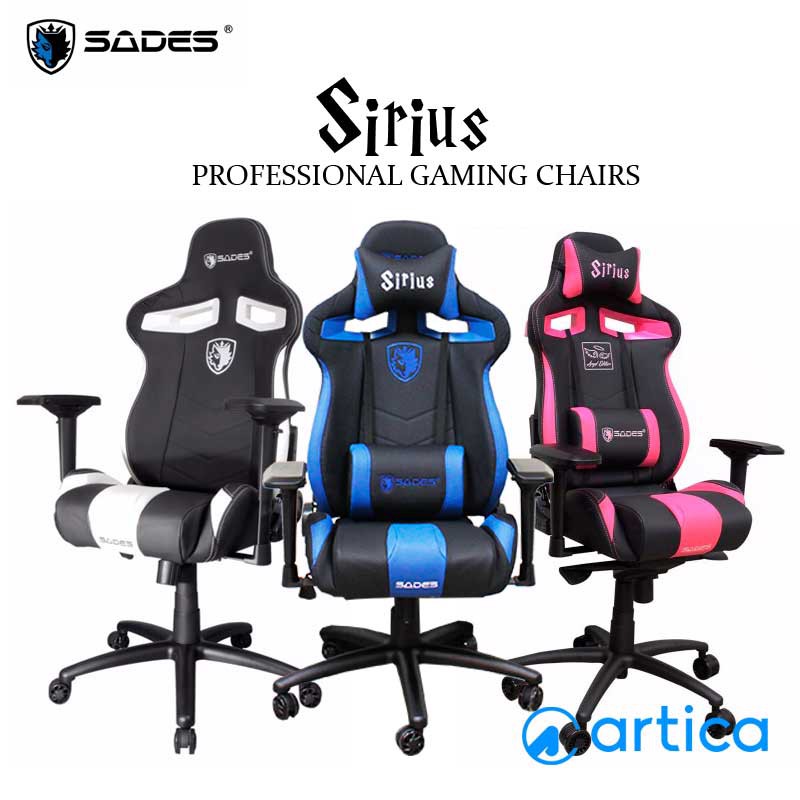 Sades Sirius Kursi Gaming Chair | Shopee Indonesia