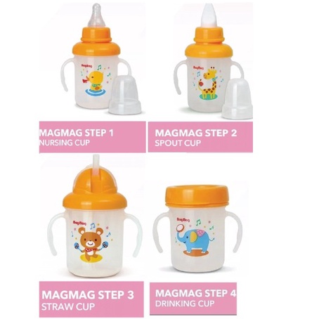 Pigeon MagMag step 1 2 3 4 training cup Drinking cup 1/2/3/4