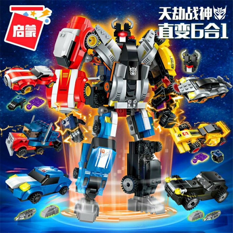 Bricks Lego Block Qman Creative Master Warrior Calamity 6in1 1409