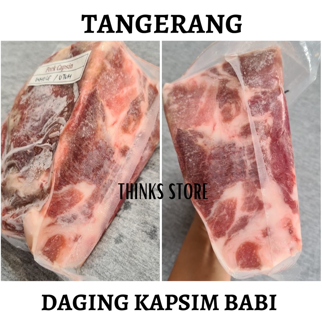 

DAGING KAPSIM BABI UTUH - PORK CAPSIM WHOLE - BABI BALI - DAGING BABI