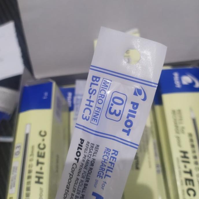 

Office & Stationery | Alat Tulis | Refill Isi Ulang Pen Hitec Pilot 0.3 | Best Seller