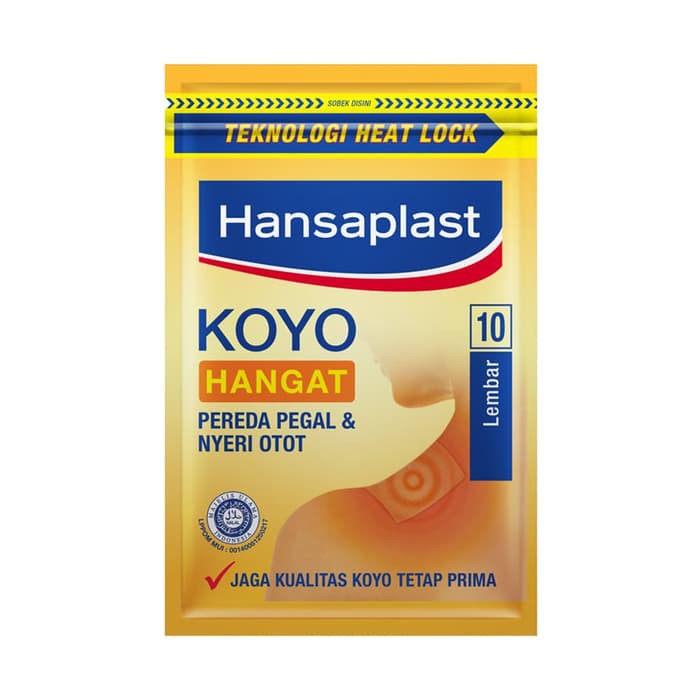 HANSAPLAST KOYO HANGAT &amp; PANAS 10 LEMBAR