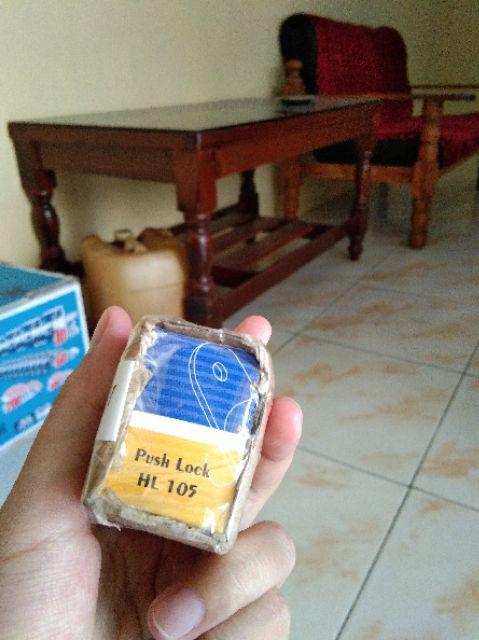 Push Lock Huben Hl 105 Kunci Laci Etalase