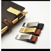 

money paper pen book clip / penjepit uang buku pulpen fulpen bolpoin