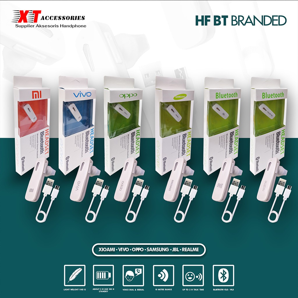 HEADPHONE/HEADSET/HANDSFREE - HF BLUETOOTH SINGLE KEONG BRANDED