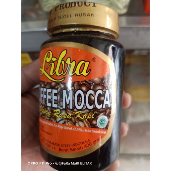 

KOPI PASTA MOKA LIBRA 400gr