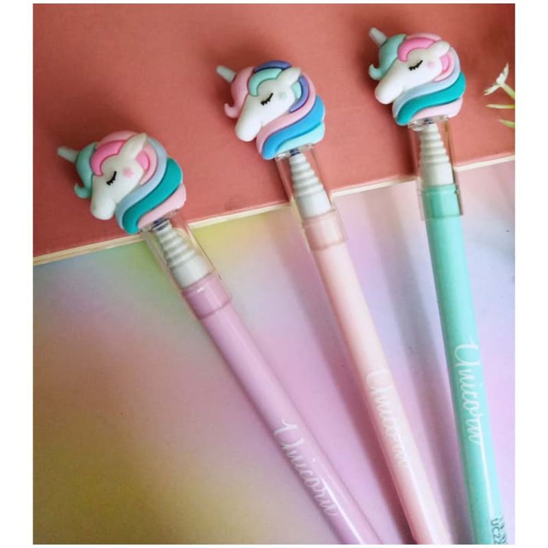 

Pulpen Hapus / Pen Gel bisa dihapus / Erasable Pen - Unicorn