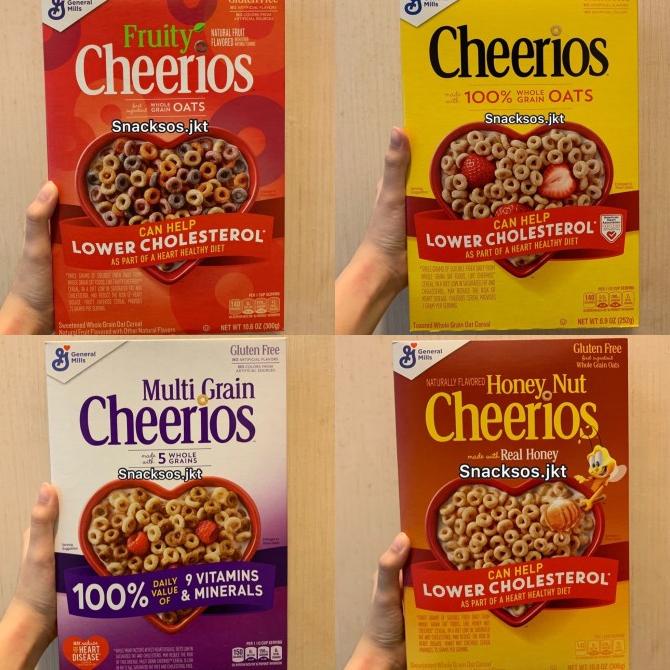 

Promo Awal tahun [BOX] Cheerios Honey Nut / Fruity / Original Oats / Multi Grain Cereal Promo Awal