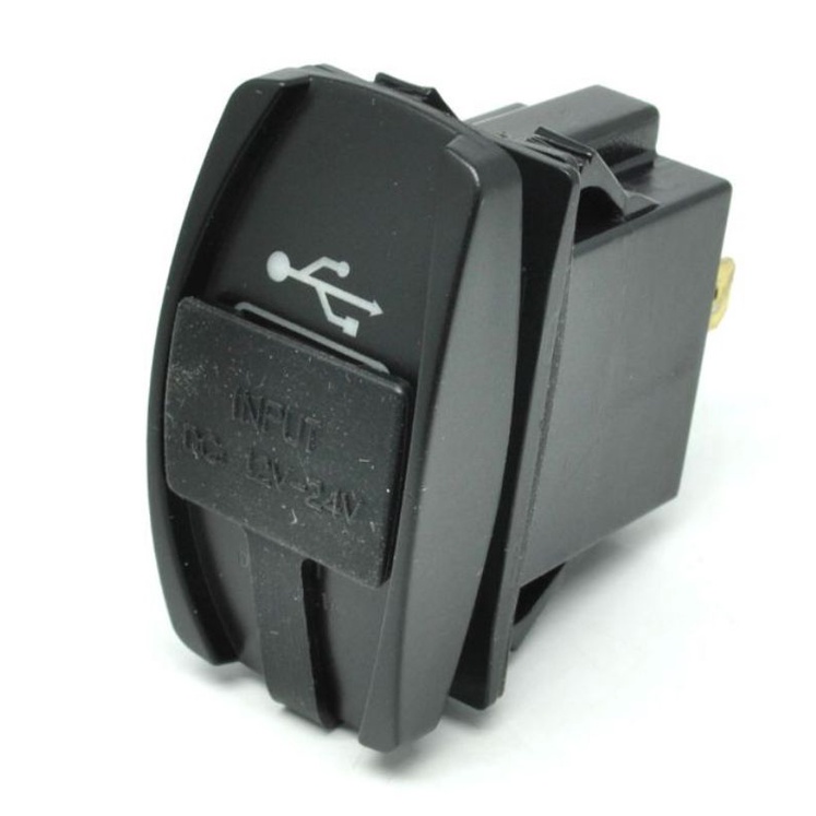 USB Charger Motor 2 Port DC 12-24 V