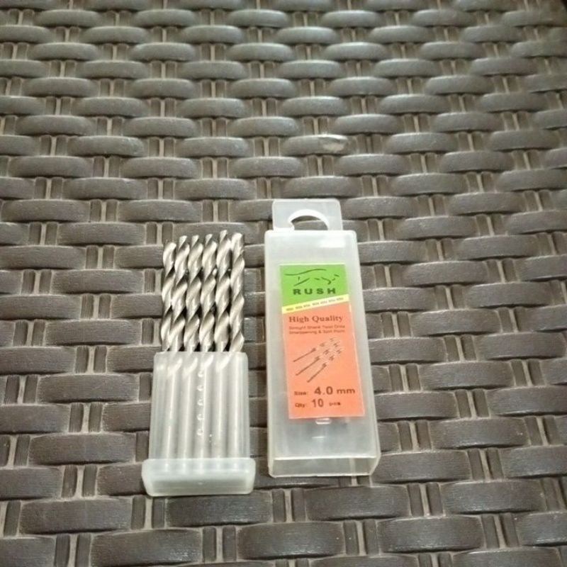 mata bor besi dan kayu 4mm