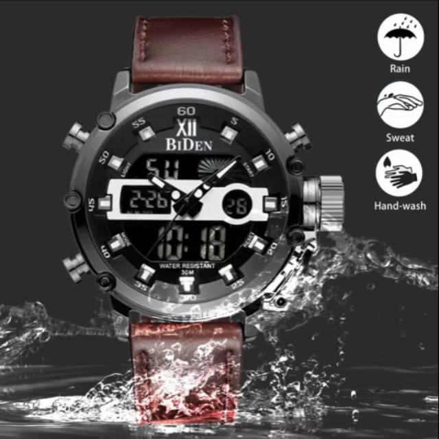 Jam Tangan Pria ORIGINAL BIDEN YN 0164