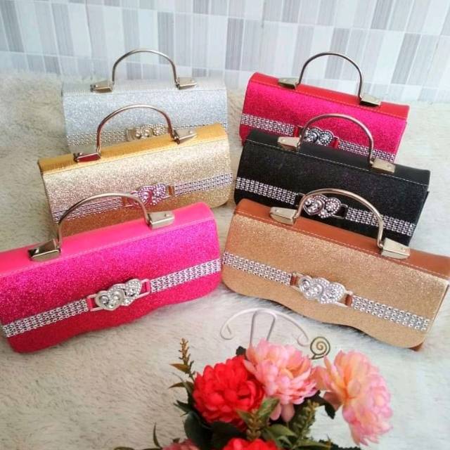 Tas pesta Glitter 6 pcs - Natasha01