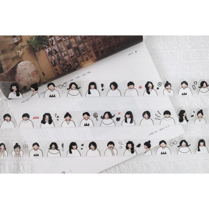 

(BISA COD) FSTUDIO Happy Today PET & Washi Tape TERJAMIN Kode 724