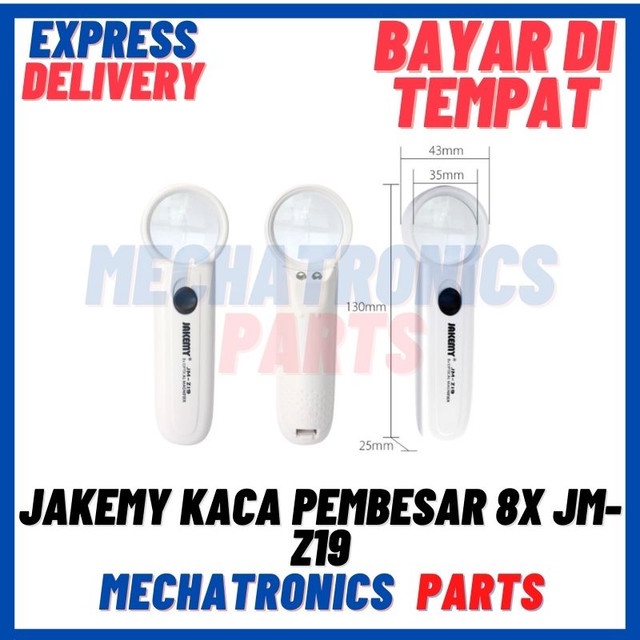 [HDT-9017] JAKEMY KACA PEMBESAR 8X JM-Z19