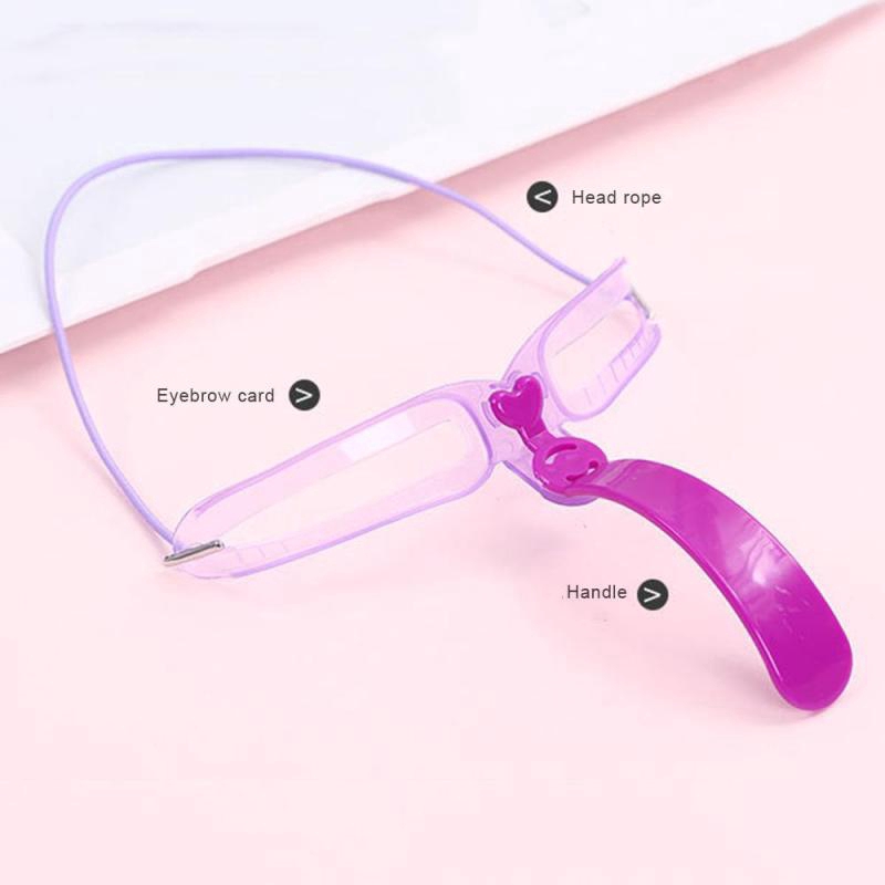 8in1 Cetakan / Stensil Pembentuk Alis Reusable