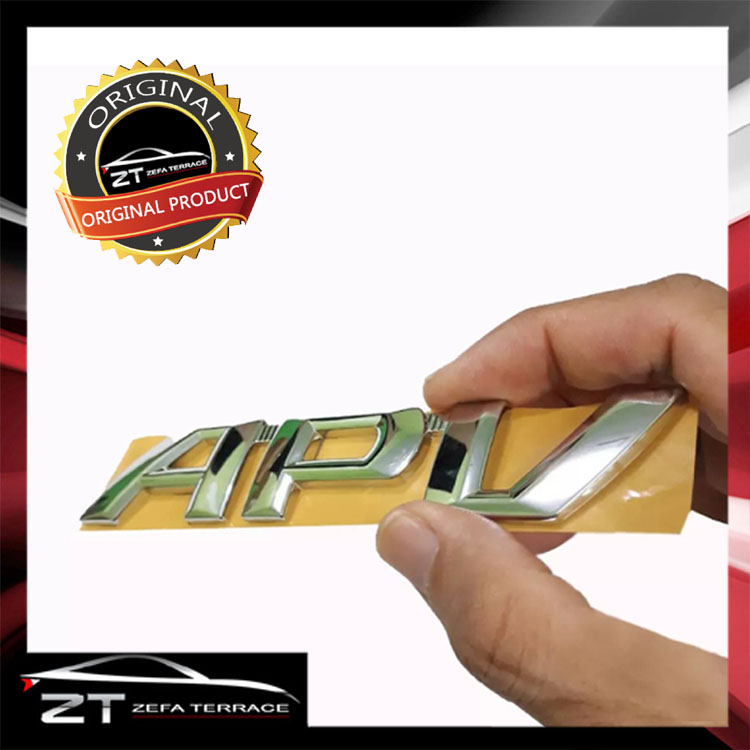 Emblem Logo Tulisan APV Suzuki APV