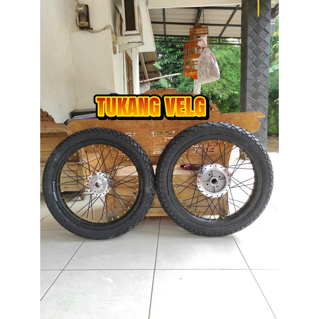 Velg Rx King Paketan Ring 18 Jari Jari Full Set Plus Ban