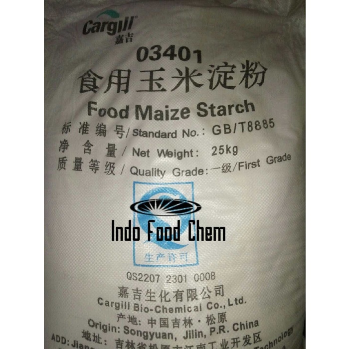 

gtg2011bb Corn Starch / Tepung Maizena / Tepung Pati Jagung Ex Cargill Da01D100