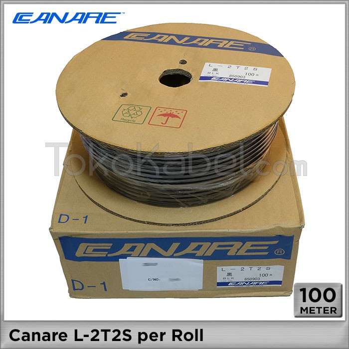 Kabel Roll - Kabel Audio Canare L-2T2S / L2T2S [Per Roll 100M]