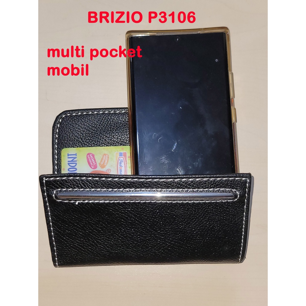 BRIZIO P3106 multi pocket mini - ORGANIZER CAR BAG HOLDER kartu hp