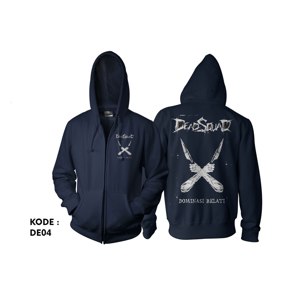 Jaket deadsquad-zipper hoodie jacket deadsquad de04