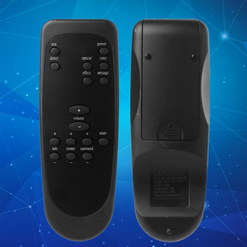 Free Ongkir ya Black Plastic Remote Control Controller Replacement for Logitech Z5500 Z-5500 Z5450