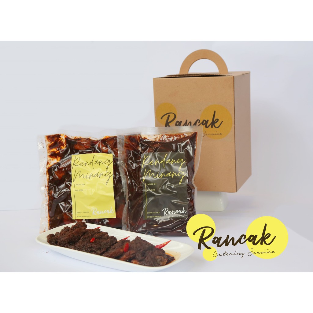 

Rendang Daging Minang Hitam 0.5 kg