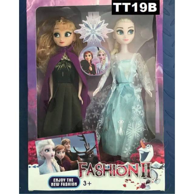 Boneka Barbie Frozen 2 atau Kado Mainan Anak Perempuan Boneka Frozen II