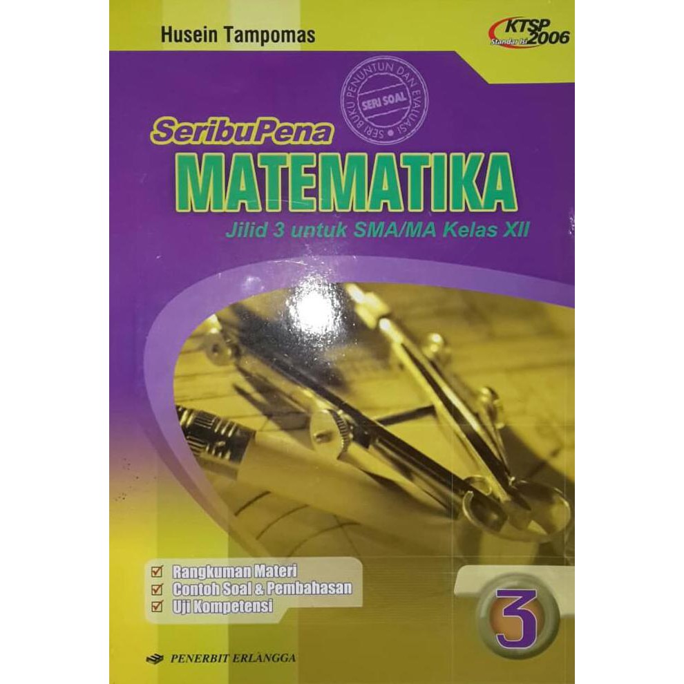 Buku Sekolah Seribupena Matematika Untuk Smk Kls Xii Shopee