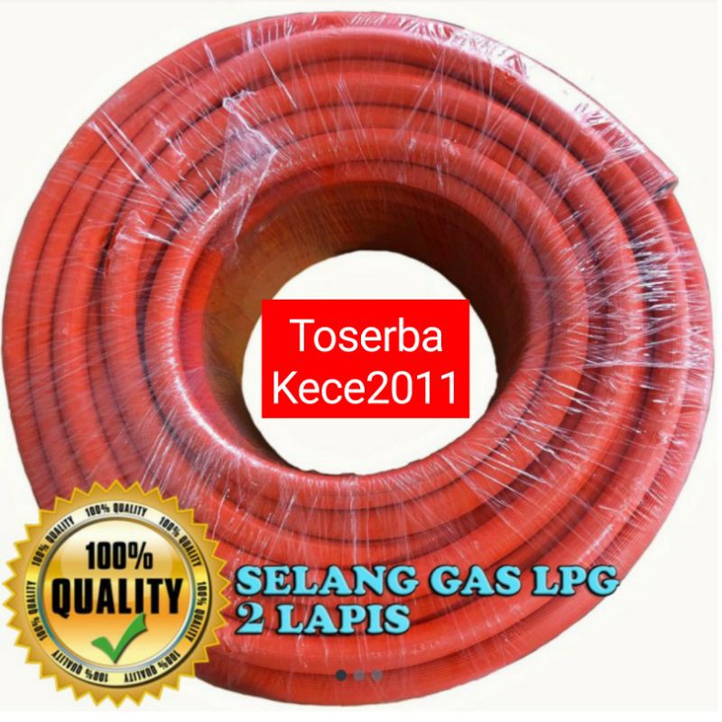 Jual Selang Gas Roll Lpg Lapis Orange Harga Per Meter Shopee Indonesia