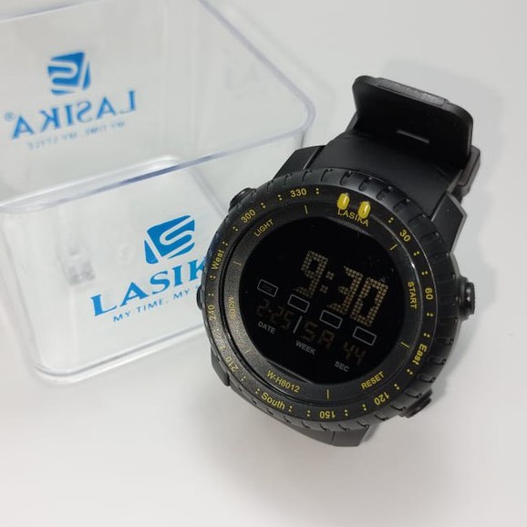 Jam Tangan Remaja Digital Sporty Water Resist Gratis Box Jam Lasika 8012