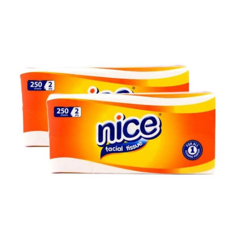 NICE FACIAL SOFT PACK 250 SHEET (PENDEK)