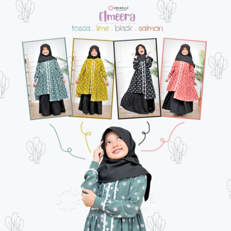 ELEMEERA SET TUNIK BY ORIBELLE KIDS