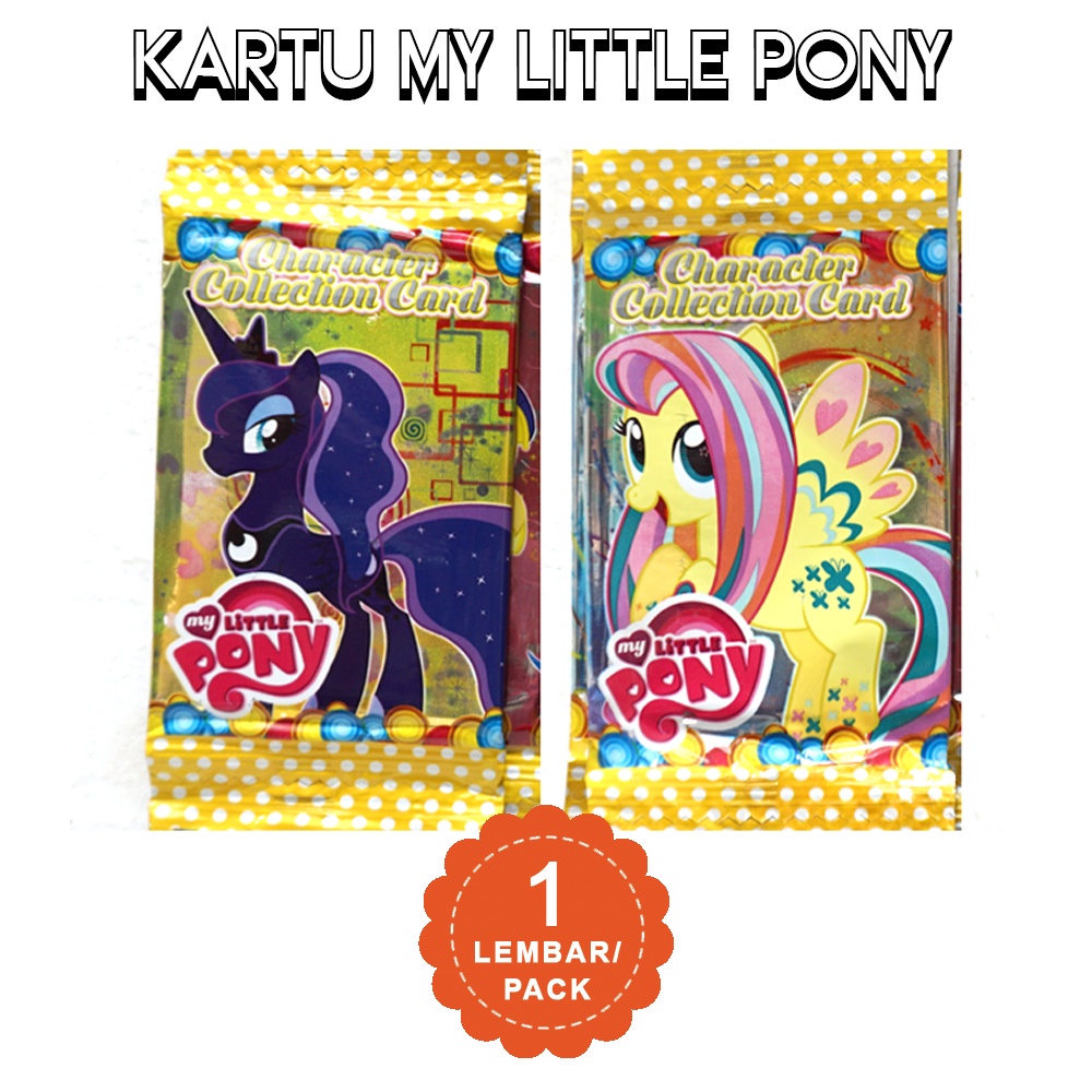 my little pony cards