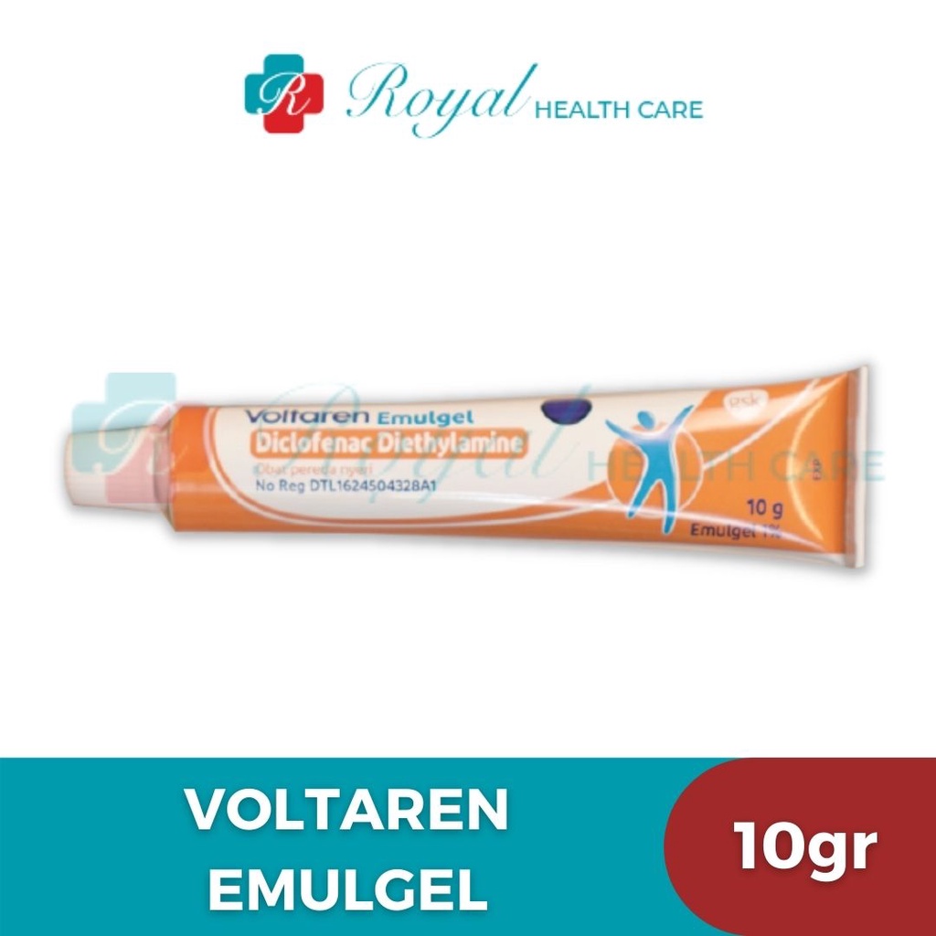 Voltaren emulgel 10 gram Pereda Rasa Nyeri