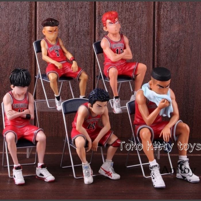 FIGURE SLAM DUNK SHOHOKU ON BENCH ACTION FIGURE SLUM DUNK